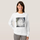 Tropical Cyclone Gamede von Madagaskar T-Shirt (Vorne ganz)