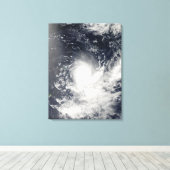 Tropical Cyclone Gelane Leinwanddruck (Insitu (Holzboden))