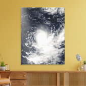 Tropical Cyclone Gelane Leinwanddruck (Insitu (Wohnzimmer))