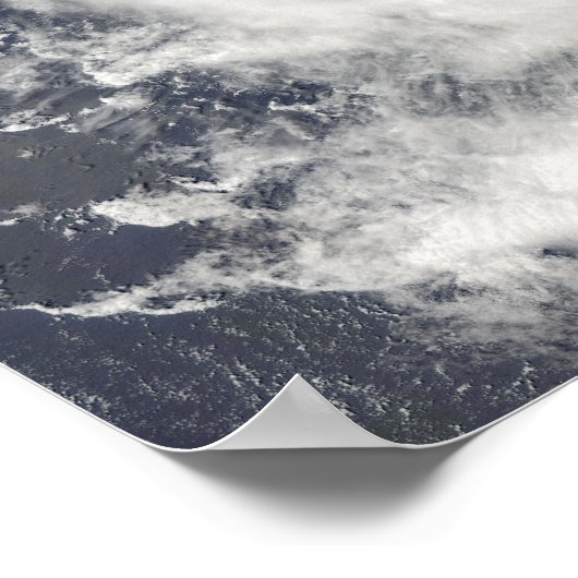 Tropical Cyclone Gelane Poster (Ecke)