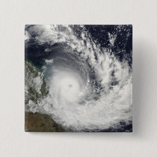 Tropical Cyclone Hamish über Australien Button (Vorderseite)