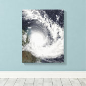 Tropical Cyclone Hamish über Australien Leinwanddruck (Insitu (Holzboden))