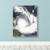Tropical Cyclone Hamish über Australien Leinwanddruck (Insitu (Holzboden))