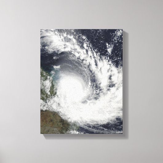 Tropical Cyclone Hamish über Australien Leinwanddruck (Vorderseite)
