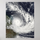 Tropical Cyclone Hamish über Australien Poster (Vorne)