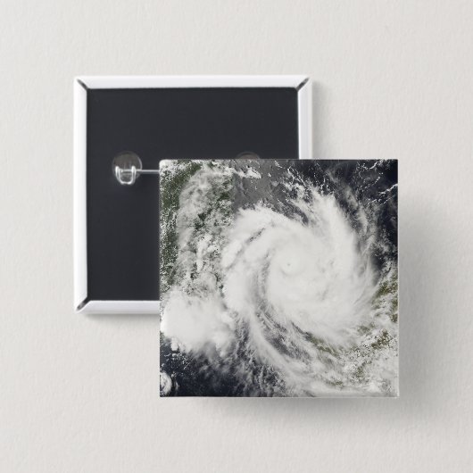 Tropical Cyclone Jokwe Button (Vorne & Hinten)