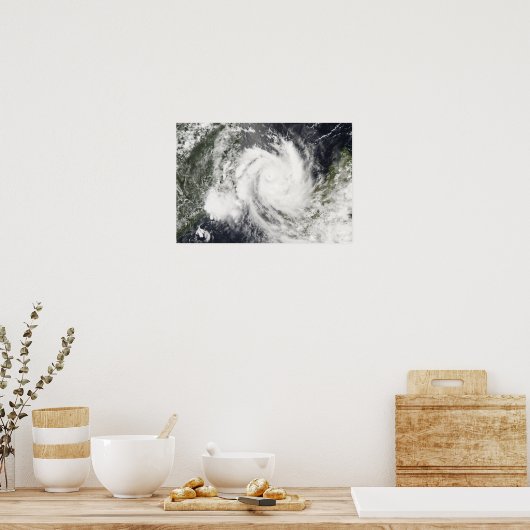 Tropical Cyclone Jokwe Poster (Küche)