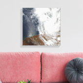 Tropical Cyclone Laurence Leinwanddruck (Insitu (Wohnzimmer))