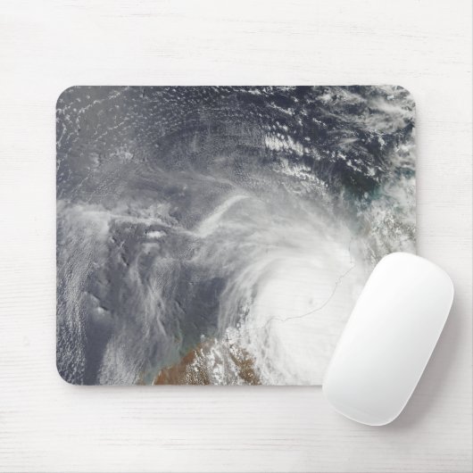 Tropical Cyclone Laurence über Western Australi Mousepad (Mit Mouse)