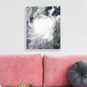 Tropical Cyclone Linfa Leinwanddruck (Insitu (Wohnzimmer))