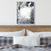 Tropical Cyclone Linfa Leinwanddruck (Insitu (Schlafzimmer))