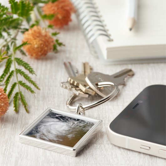 Tropical Cyclone Magda kommt an Land in Australien Schlüsselanhänger (Seite)