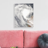 Tropical Cyclone Melanie aus Australien Leinwanddruck (Insitu (Wohnzimmer))