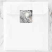 Tropical Cyclone Melanie aus Australien Quadratischer Aufkleber (Tasche)