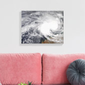 Tropical Cyclone Nicholas aus Australien Leinwanddruck (Insitu (Wohnzimmer))