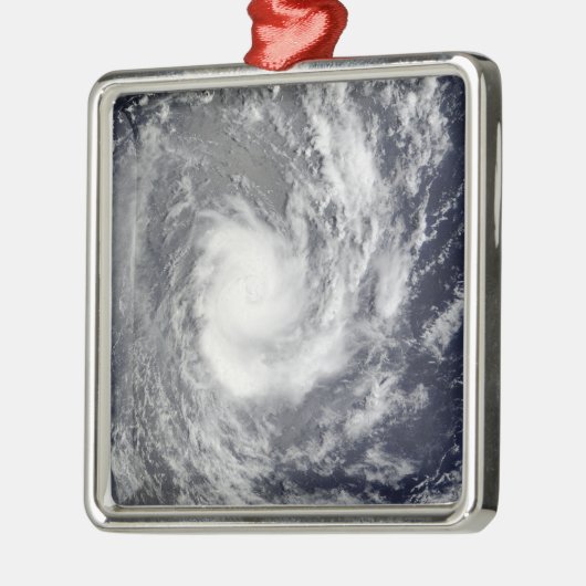 Tropical Cyclone Pat Silbernes Ornament (Links)