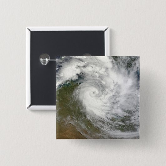Tropical Cyclone Paul über Australien Button (Vorne & Hinten)