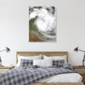 Tropical Cyclone Paul über Australien Leinwanddruck (Insitu (Schlafzimmer))