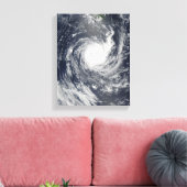 Tropical Cyclone Wilma Leinwanddruck (Insitu (Wohnzimmer))
