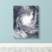 Tropical Cyclone Wilma Leinwanddruck (Insitu (Holzboden))