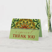 Tropical Dankykarte Dankeskarte (Vorderseite)