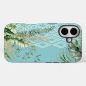 Tropical Diamonds Case-Mate iPhone Hülle (Rückseite (Horizontal))
