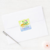 Tropical Dinosaurs Island Name Stickers (Umschlag)