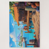 🌅 Tropical Dock Escape Puzzle (Vertikal)