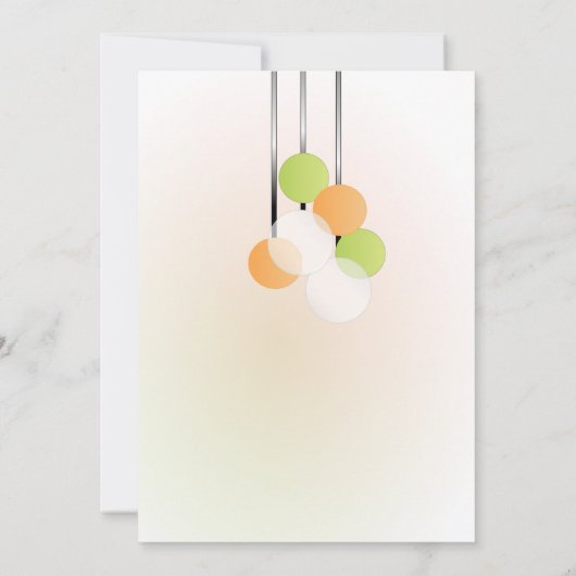 Tropical Dream House Einladung (Rückseite)