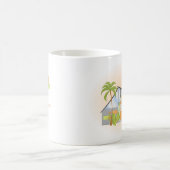 Tropical Dream House Kaffeetasse (Mittel)