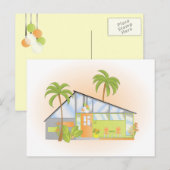 Tropical Dream House Postkarte (Vorne/Hinten)