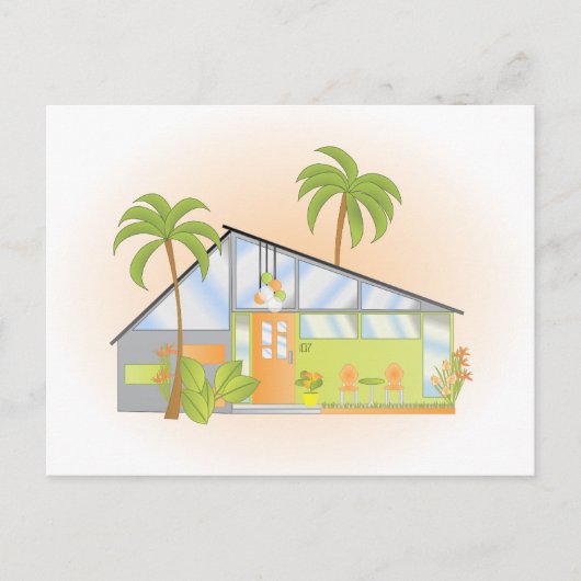 Tropical Dream House Postkarte (Vorderseite)