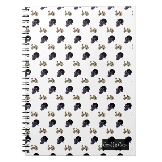 Tropical dreamlike conceptual collage notizblock (Vorderseite)