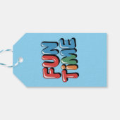 Tropical Dreams Geschenkanhänger (Rückseite Horizontal)