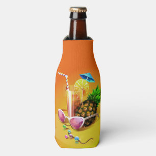 Tropical Drink individuelle Name Flasche cooler Flaschenkühler