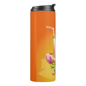 Tropical Drink individuelle Name Tumbler Thermosbecher (Nach links gedreht)
