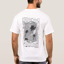 Tropical Echoes | Premium Palm Graphic T-Shirt