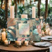 Tropical Elegance Guest Book Gästebuch