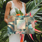 Tropical Elegance Guest Book Gästebuch