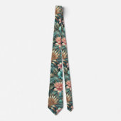 Tropical Elegance Necktie Krawatte (Vorderseite)