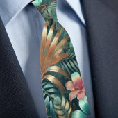 Tropical Elegance Necktie Krawatte