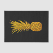 Tropical Elegant Gold Ananas