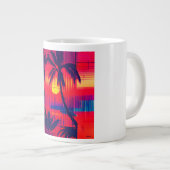Tropical Escape Fantasy Jumbo-Tasse (Vorderseite Rechts)