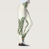 Tropical Escape Leggings – Monstera Leaf Yoga Hose (Rechts)