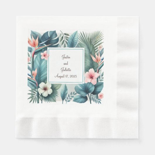 Tropical Essence Coined Luncheon Serviette (Vorderseite)