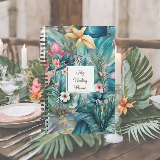 Tropical Essence Wedding Planner Planer