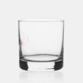 Tropical Exotic Palm Bachelorette Crew Party Whiskyglas (Links)