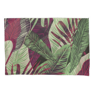 Tropical Exotic: Trendy Green Seamless Kissenbezug