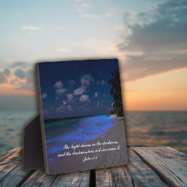 Tropical Faith Tabletop Fotoplatte