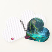 Tropical Falls & Crystal Glow Notizblock (Innenseite)